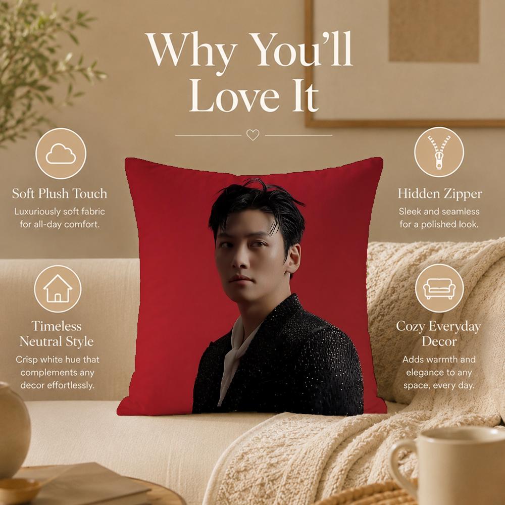 Promi J-Ji Chang Wook KpopS Kissenbezug beidseitig bedruckter Kissenbezug Hypoallergen Milbendicht