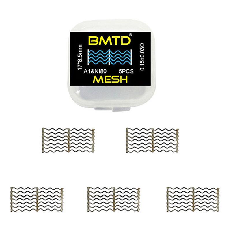 5Pcs Clapton Mesh Coils A1 0.15Ohm Ni80 Heating Coil Wire For Wotofo Profile Rta