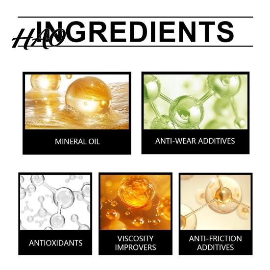 Engine Anti-Wear Protectant Additive Enhanced Performance Power Friction Protection Wear Minimization Long-lasting Oil Treatment Transmission