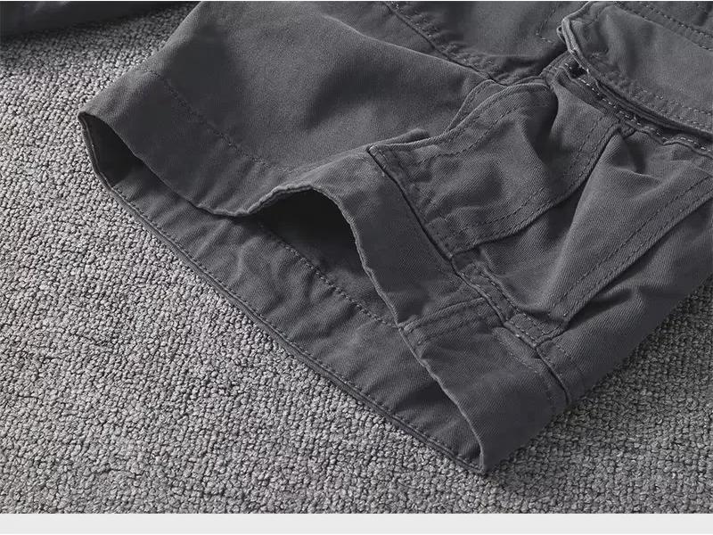 Men's Trendy Military Green Casual Shorts