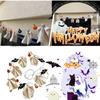 Garland Halloween Decoration Farmhouse Decoration Halloween Diy Cloak Garland Haunted House Hanging Garlands Festive Ghost Deco