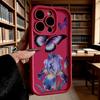 Purple Butterfly Gold Iris Flower Shockproof Soft Phone Case For Xiaomi Redmi Note 15 14 13 12 11 10 9 8 Pro Anti-Slip Cover
