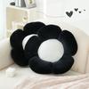 Modern Minimalist Flower Pattern Plush Cushion For Living Room Decor And Bedside Comfort