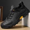 Fashion Outdoor Men Fashion Brand Comfortable Lace Up Hiking Shoes Spring/Autumn Men Anti Slip Soft Sole Breathable Casual Sports Shoes