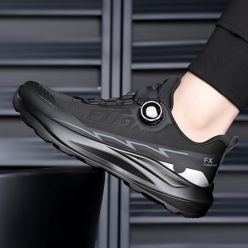 The Same High-quality Rubber and Plastic Fashion Casual Shoes In Shopping Malls, Men's Rotating Buttons, Sports Mountaineering Tourism Light Luxury