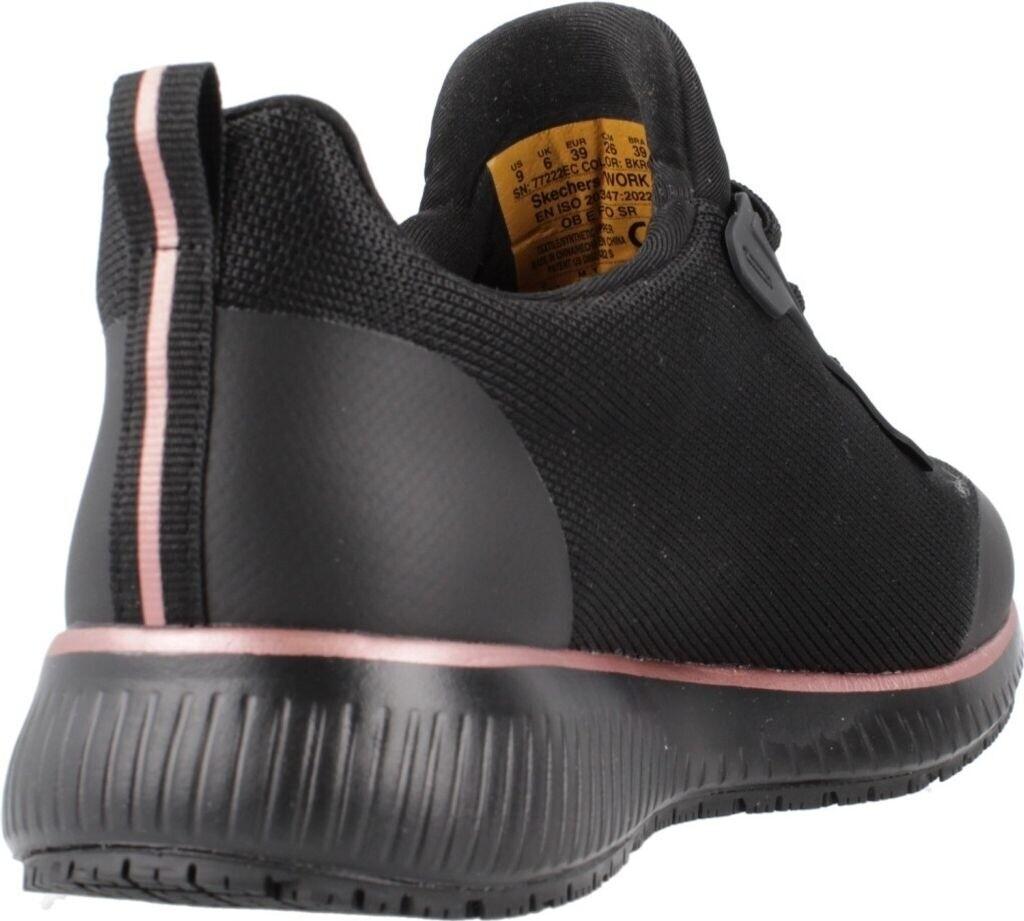 Skechers Work Sneakers: Squad SR Women Black/rose