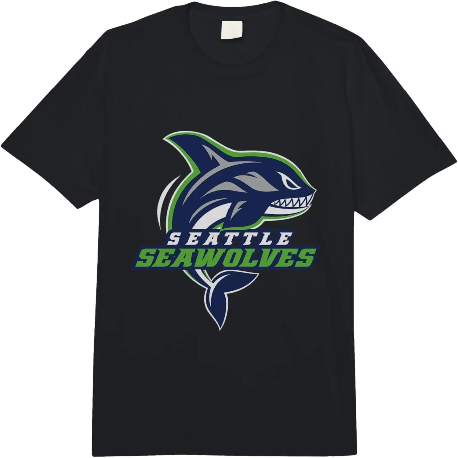 

Seattle Seawolves_ Logo Tee Comfort Colors Adult Heavyweight T-shirt S
