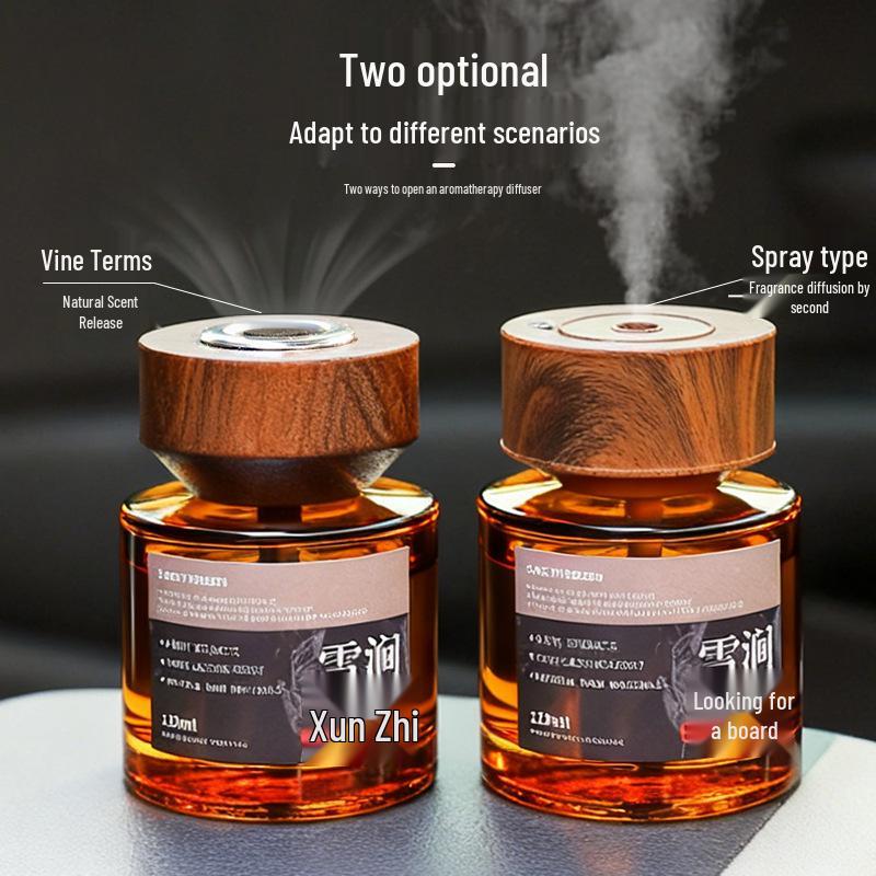 New Model 120ml Automatic Car Air Freshener Spray: Long-Lasting High-End Scent Perfume for Car Interiors