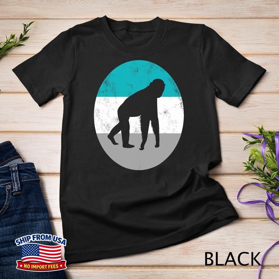 Chimpanzee Chimp Retro Gift For Men Women Boys & Girls Unisex T-shirt