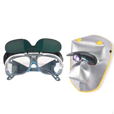 Welding Glasses, Goggles, Flip Up Protection Comfortable Anti Scratch Versatile Eye Mask