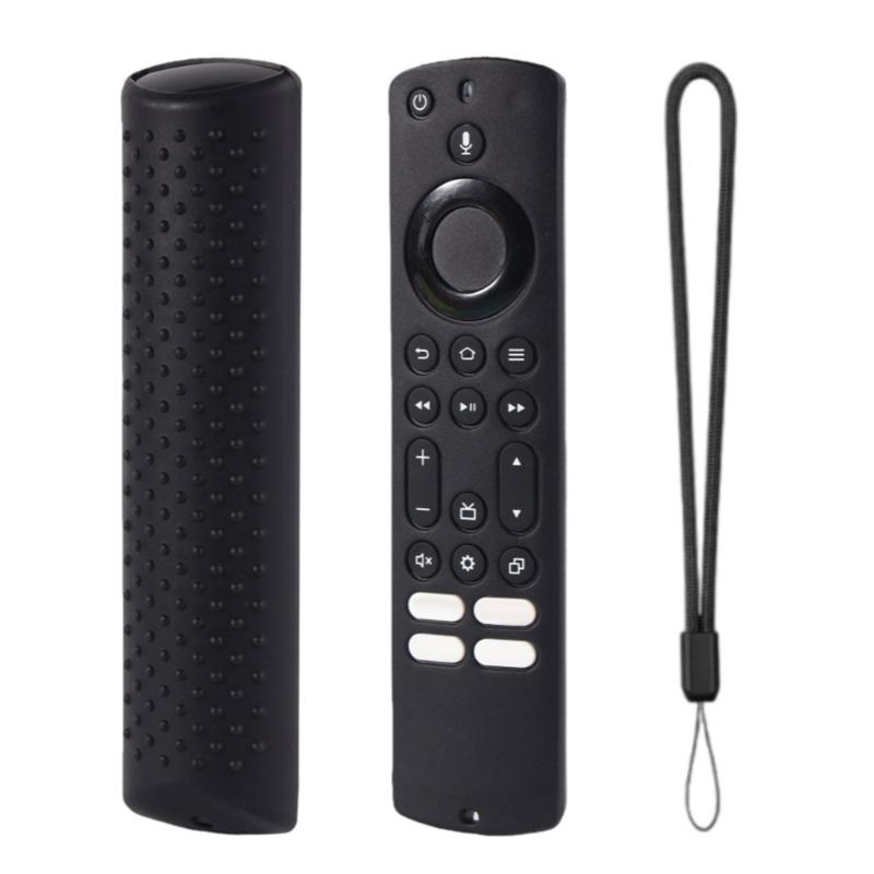Protective Silicone Case for frie TV4 Remotes Shell Ensures Full Safety Against Drop Dust for Family Environment
