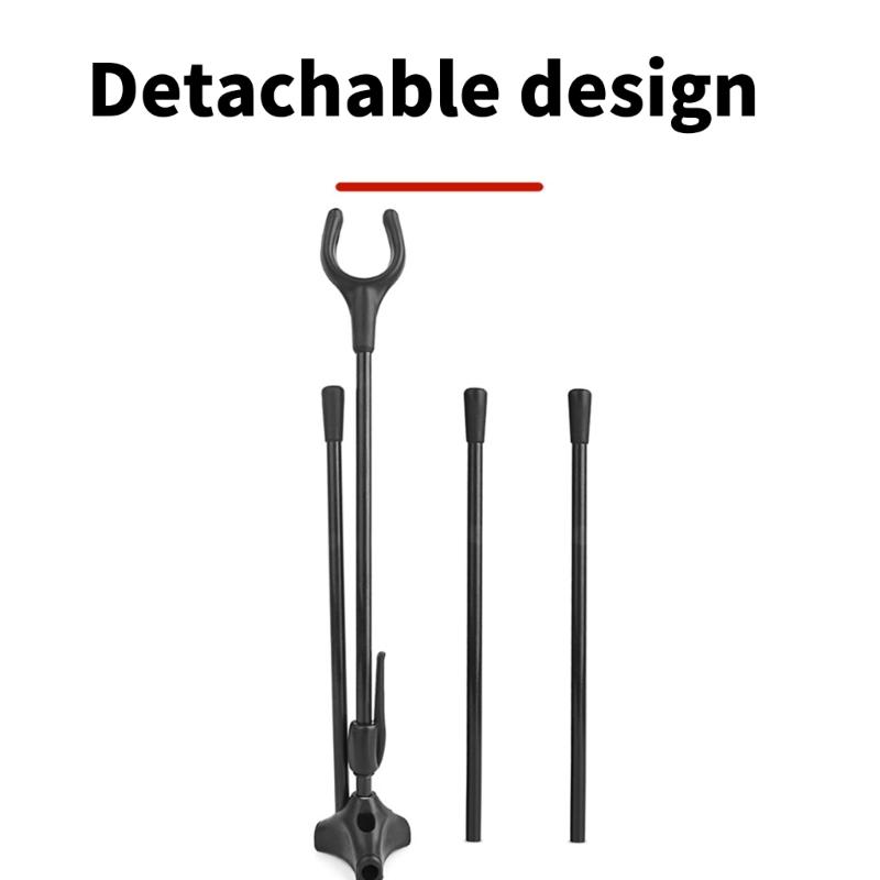 Jagd Recurve Bögen Ständer Abnehmbarer Recurve Bögen Halter Ständer Tragbar Faltbarer Bögen Halter für Jagd Outdoor Sportarten