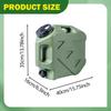 Water Container with Faucet Barrel Carrier Bucket Jug for Camping Picnic Fishing
