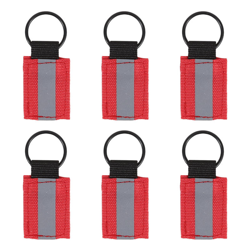 Reflecterende Rugzak Tag 6 stuks Veiligheid Reflector Hangers Reflecterende Rugzak Hangers Veiligheid Reflector Tag Hangers Stijlvol