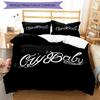 3pcs Lil Peep1 Pattern Bedding Set Duvet Cover Set Includes Duvet Cover &pillowcases, Perfect All Season Bedroom Decoration & Gift