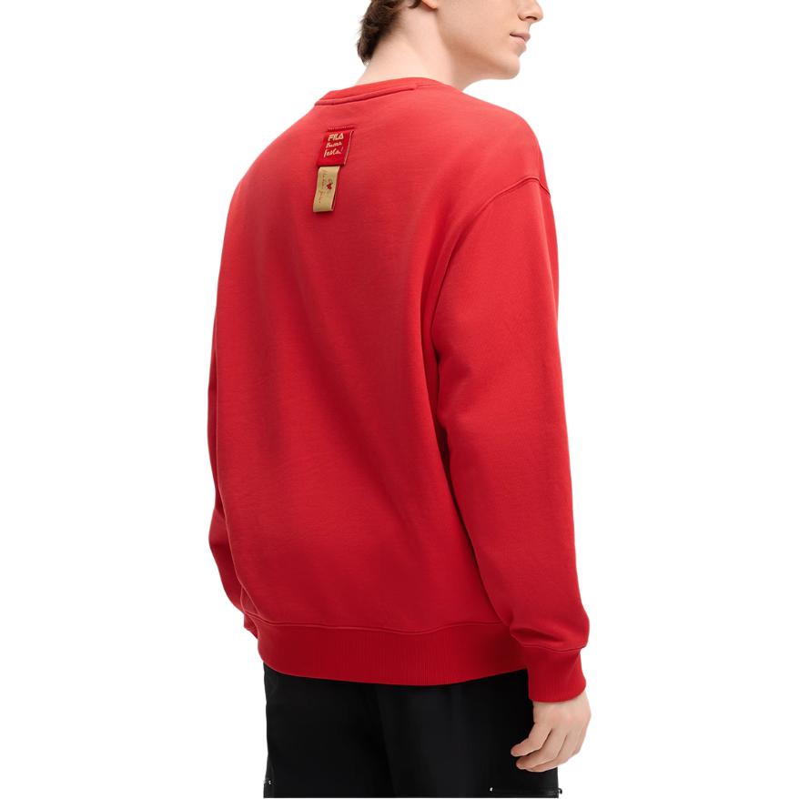 New FILA ORIGINALE Sweatshirt Unisex Legend Red F11U519203F-RD