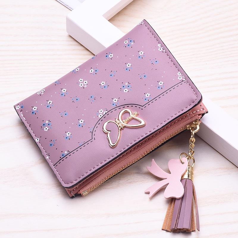 IELGY Women's Short Wallet Korean Style Mini Fresh