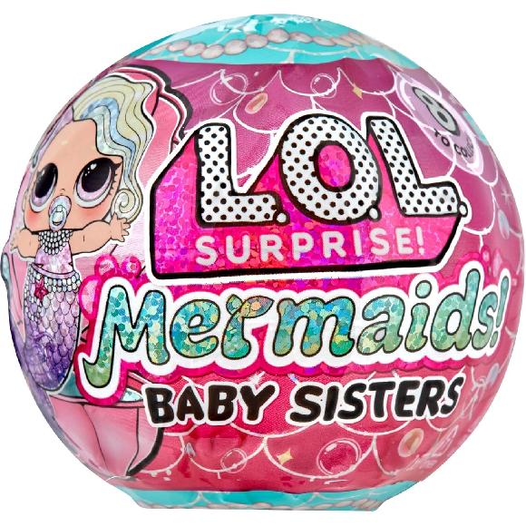 Good productMermaids Baby Sisters with Color Change Tail, 8 Dolls to Collect, Fashion Accessories, Great Gift for Kids Ages 4+