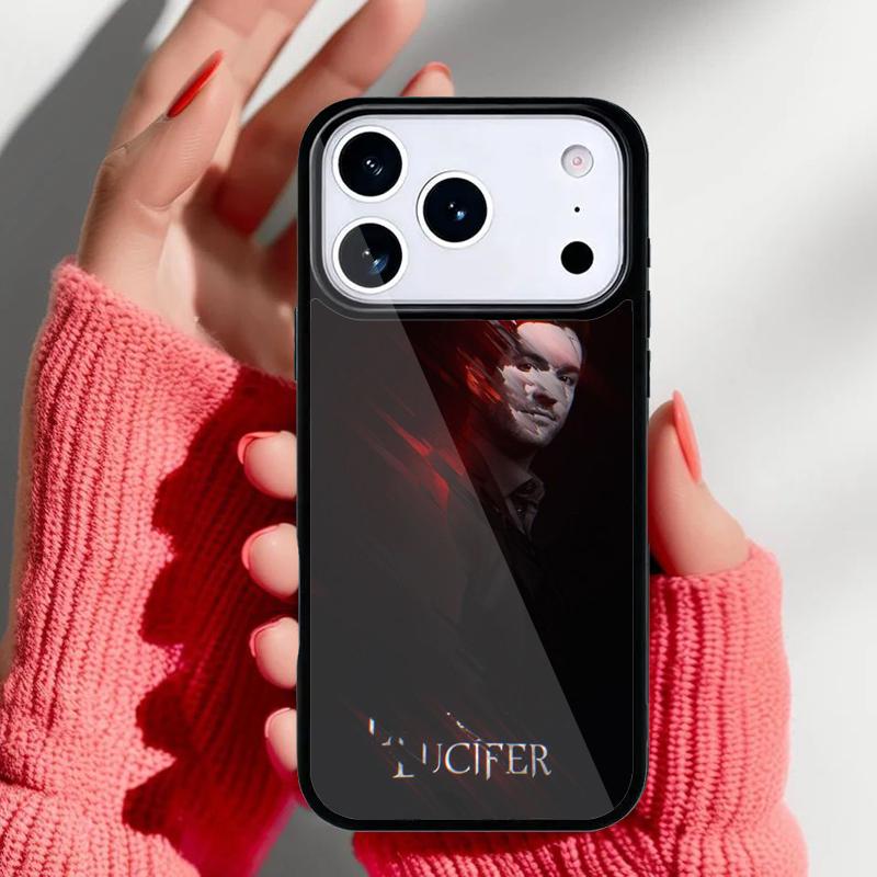 American TV Lucifer Phone Case for iPhone 17 16 15 14 13 Pro Max Back Cover for 12 11 Pro Coque