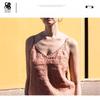 2026 summer European and American women's loose temperament simple v-neck sleeveless linen cotton solid color halter top
