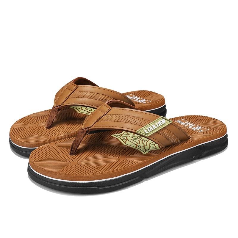 

Мужские шлепанцы внешняя торговля лето новые крутые тапочки модный тренд мужская обувь пляжная обувь можно 44