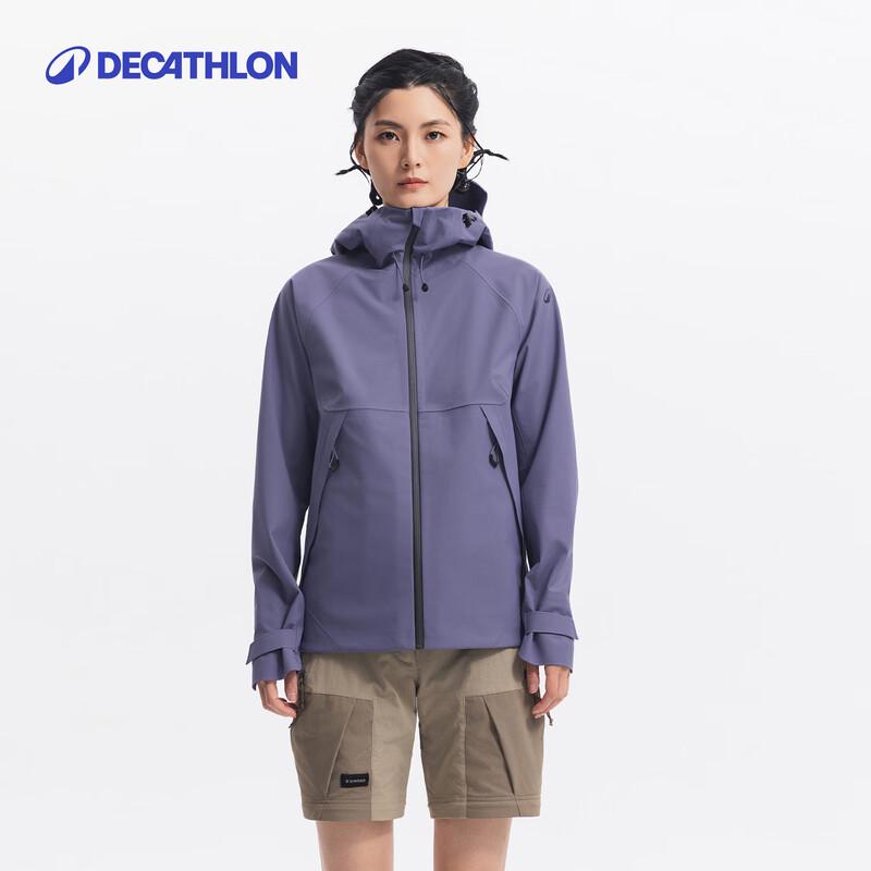 

Жіноча вітронепроникна водонепроникна куртка для хайкінгу Decathlon MH500 XL