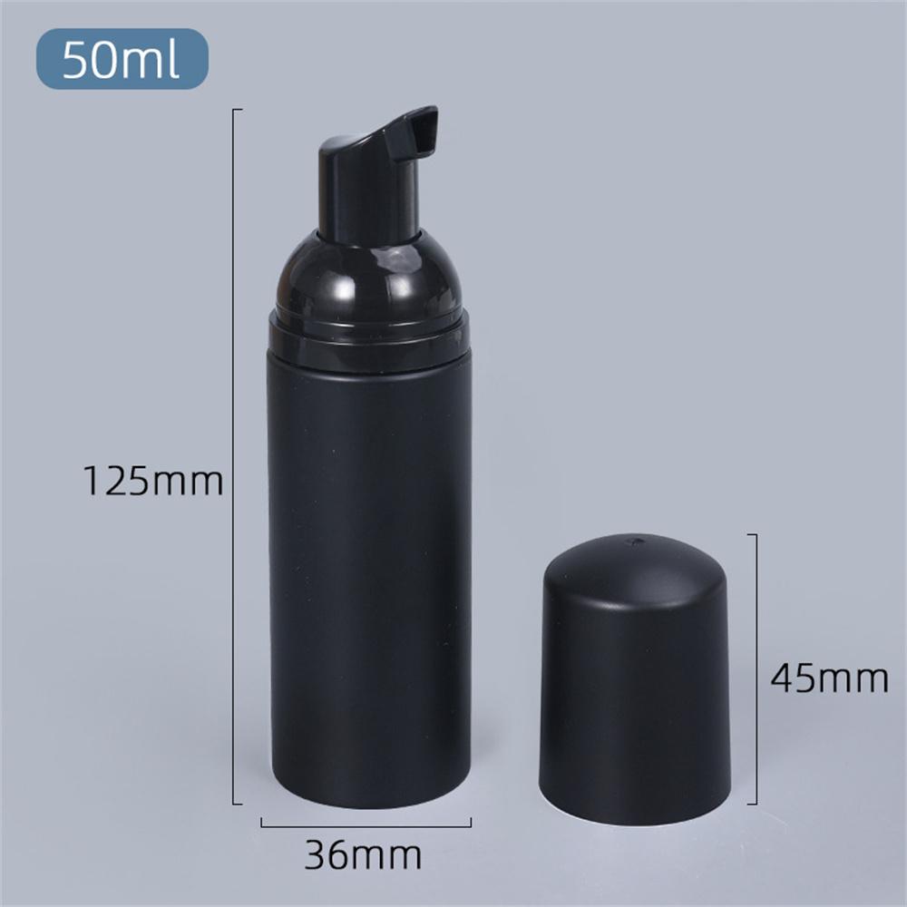 50ml Plastic Foam Pump Bottle Refillable Empty Cosmetic Container Cleanser Soap Shampoo Foaming Bottles Makeup Travel Bottle