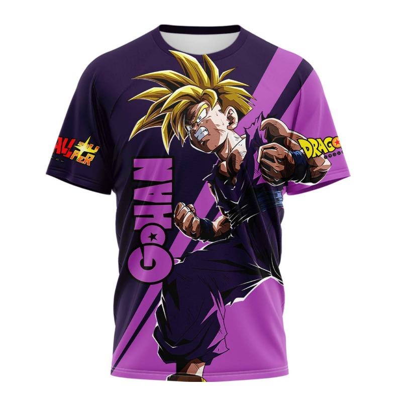 Dragon Ball Super Goku Ultra Instinct 3D Print T-shirt Unisex Comic Panel Graphic Streetwear Daily Casual Outfit for Anime Fans