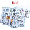 26 Buchstaben-Laut-Phonics-Karteikarten Set 156 Stück Frühes Lernen Wortkarte Phonics Lehrmittel für Kleinkind Vorschulkinder