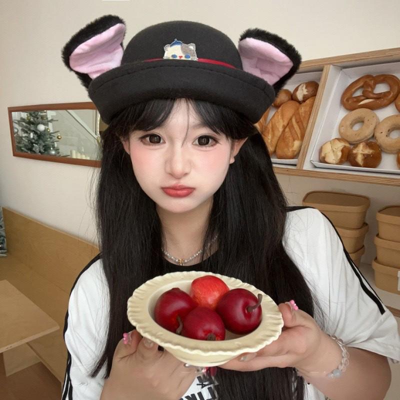 

Капелюх-котелок Джуді Кролик з дизайном поліцейського для дітей та дорослих