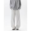 Men American Retro Heavyweight Patchwork Wide Leg Casual Sports Sweatpants