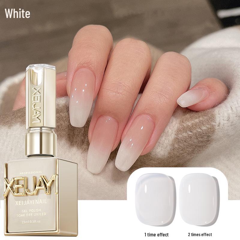 Nail Salon Exclusive: 2025 Classic Gel Polish Set in Popular Black & White Variations