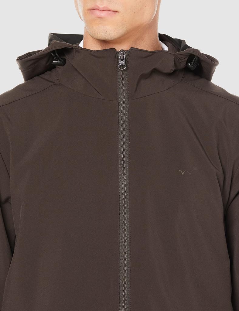 EDWIN GOLF Windbreaker Utility Size L Jacket, Men's, Brown,