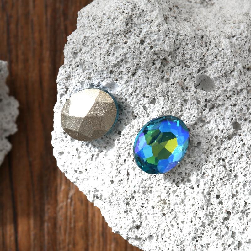 

Сапфирово-синее сверло с острым дном K9, высококачественная лампочка в форме персикового сердца, прямоугольное сверло в форме топора, большое сверло для наклеек на ногти