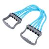 5 Tube   Resistance Band Fitness Training Stretch Exercise Band for Chest Arms Back Shoulder Workout