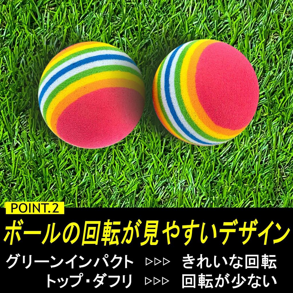 Gavit Golf Practice Approach Ball Set (2 Types): 32 Sponge Balls (42mm) - Polyurethane Balls - Indoor Use