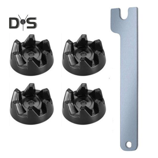 

1 комплект, переходник для блендера с набором инструментов для снятия гаечного ключа, идеально подходит для замены детали миксера для блендера KSB5WH KSB5 KSB3 4pcs