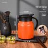 316 Stainless Steel Mug Teapot: Large-Capacity Brewing Pot with Tea and Water Separation, Ideal for Old White Tea.