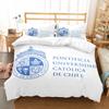 Unión Española Colo Colo Universidad Católica Football Bedding Set Single Double Queen King Bed Linen Set