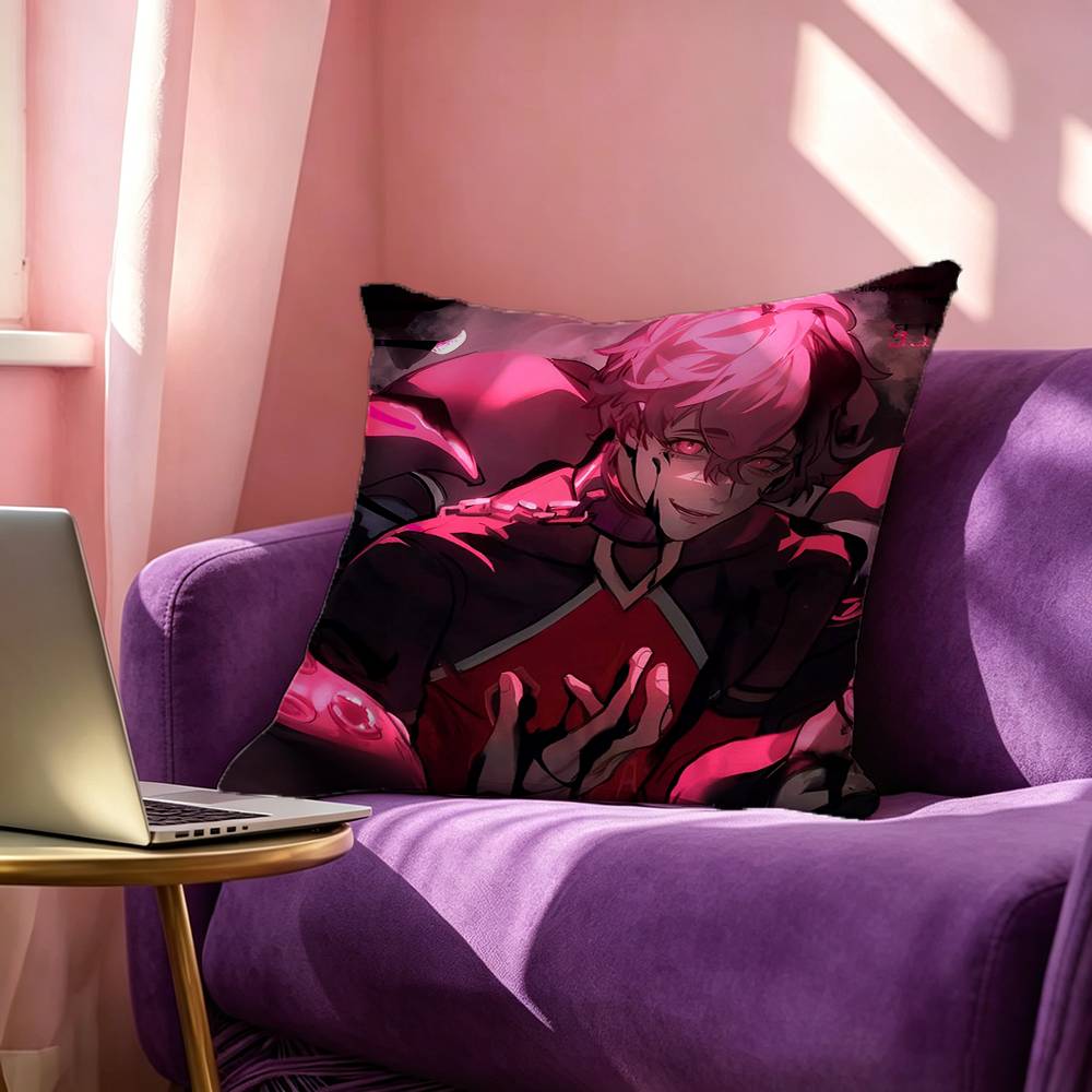 Anime Alexis Ness Square DoubleSided printed Pillow Case Bedroom Bedside Pillow Sofa Cushion Cover