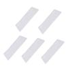 5pcs Transparent DIY Neck Mask Mold Reusable Neck Patch Tray for Facial Mask Maker