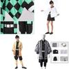Demon Slayer Kamado Nezuko Cosplay Costume For Kids In Various Colors Exquisite Workmanship And Perfect Stitches