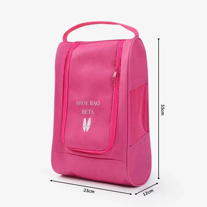 Shoes Storage Bag Shoe Bag Oxford Cloth Travel Shoe Bags Shoe Carrier Pouch Dustproof Portable Sport Lightweight Handbag