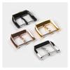 18m 20mm Stainless Steel Pin Buckle For IWC Big Pilot Portugieser Pilot's Leather Watch Clasp Silver Rose Gold Black Accessories
