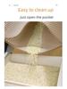 Large Double-Layer EVA Cat Litter Mat - Scratch-Resistant, Washable, and Wear-Resistant Cat Sand Control Mat