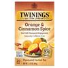 Twinings Flavored Herbal Tea, Orange & Cinnamon Spice, Caffeine-Free, 20 Tea Bags, 40g (1.41oz)