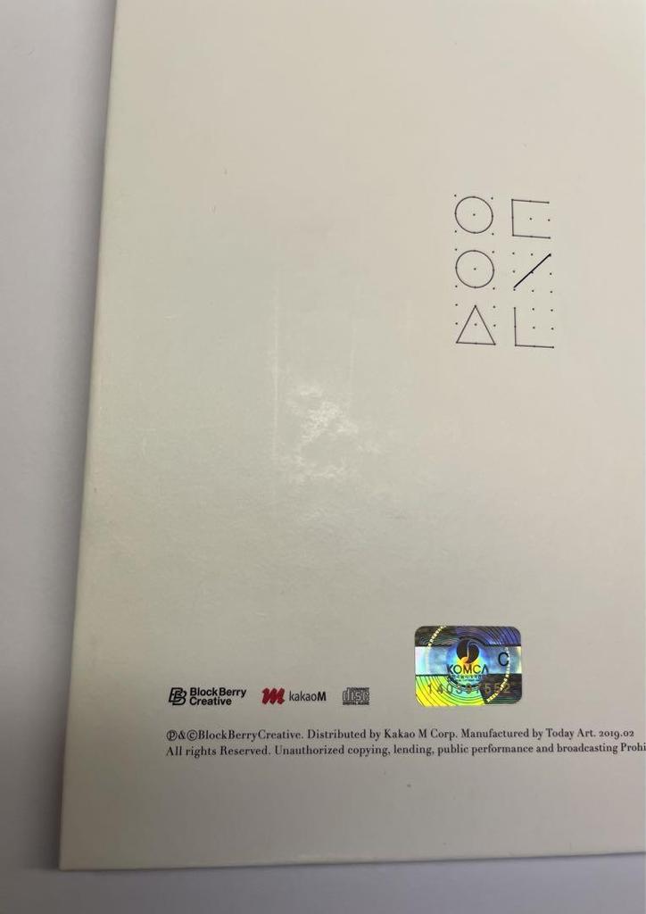 [USED] LOONA XX Limited Edition B Ver. No Trading Card