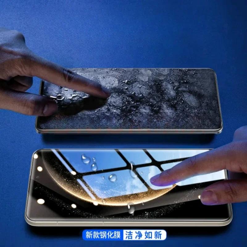 3 SZT. Szkło hartowane przezroczyste zakrzywione 3D anty-niebieskie dla huawei mate 70 pro + ochraniacz ekranu dla hauwei mate70 pro folia szklana pokrywająca