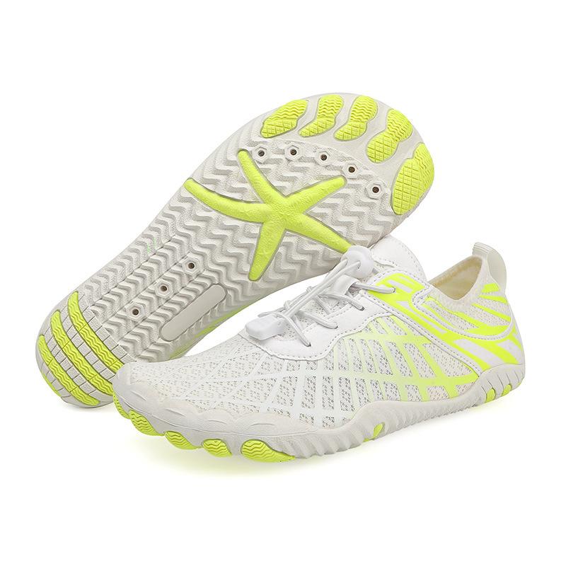 New Creek Shoes Women's Wading Shoes Men's Couple Swimming Shoes Beach Shoes Large Size Five-finger Shoes Breathable