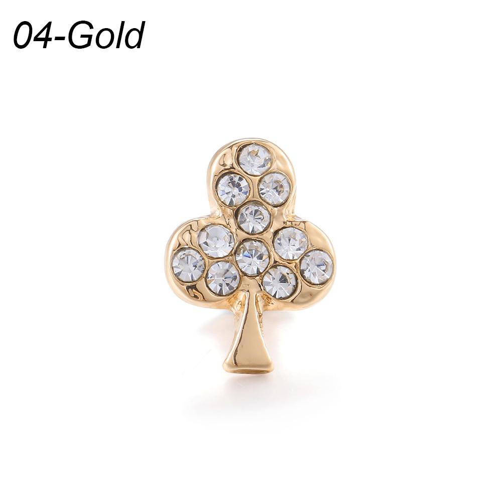 Charms for Apple Watch Silicone Band Series 11/10/9/8/ultra/SE Bracelet Metal Decoration Jewelry for Galaxy Watch 7/6/5/4 Strap